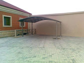 Baku city, Badamdar district, carports
