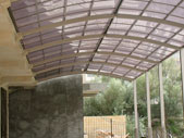 Baku city, Yasamal district, carports