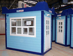 Polyester demountable cabins