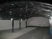 Novkhani settlement, carports
