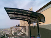 Novxani settlement,  carports
