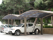 Baku city, "Green Park" dwelling complex, carports