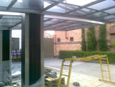 Shuvalan settlement, carports
